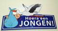 Magneet-hoera-een-jongen